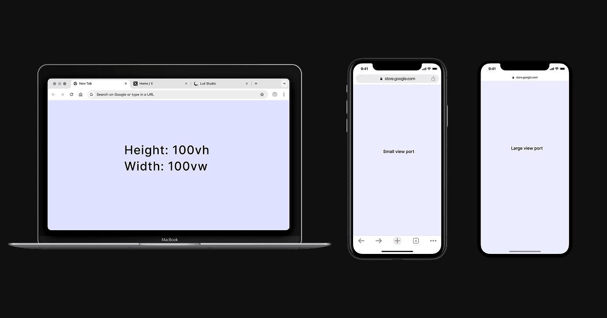 Mastering view port: 100vh scroll problem